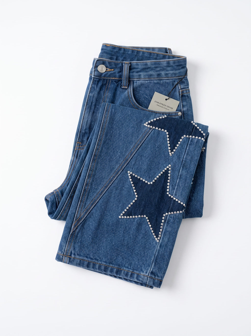 Stella | Vaquero Brillo Azul