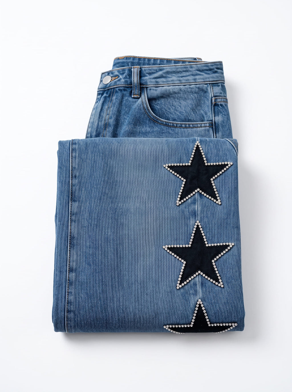 Stella | Vaquero Brillo Azul