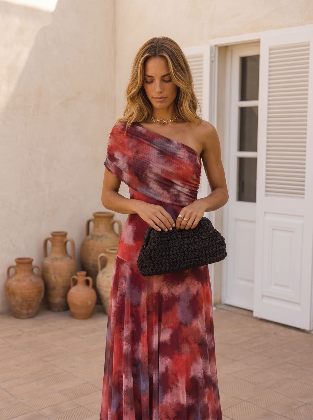 Bianca | Vestido Amore Verde Rojo