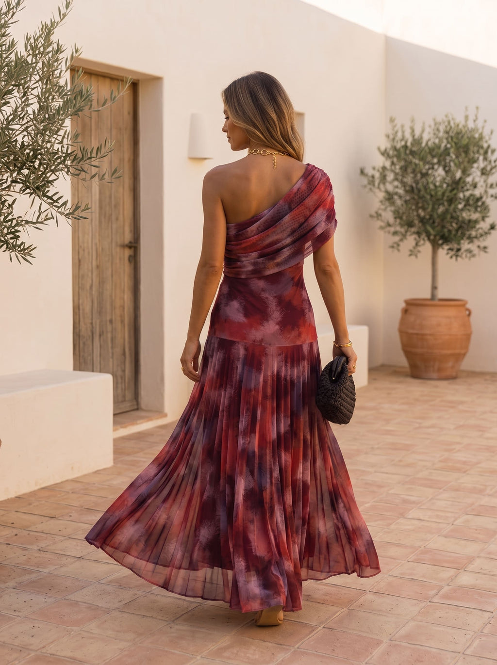 Bianca | Vestido Amore Verde Rojo