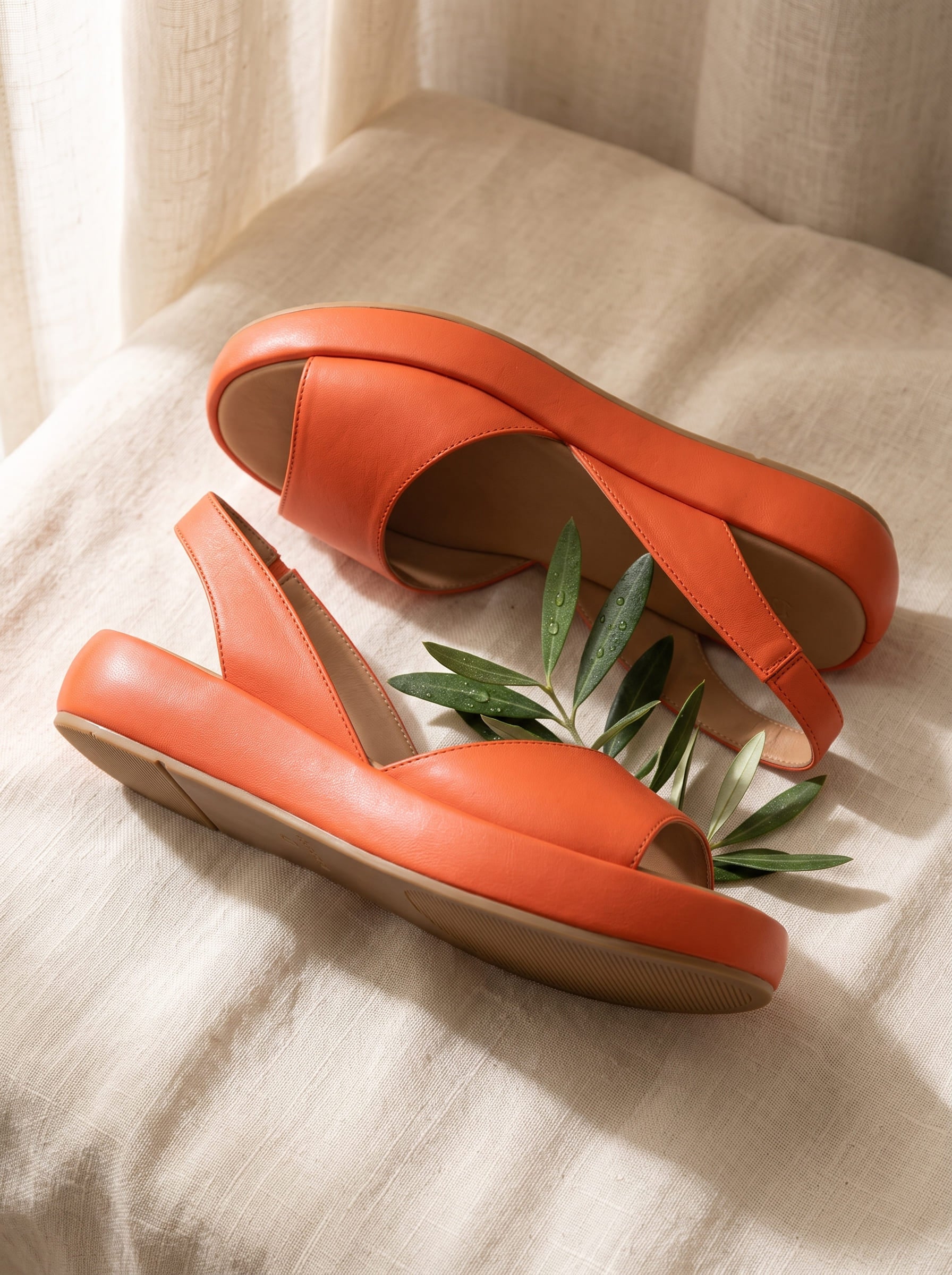 Valeria | Sandalia Comfort Amarillo Sol