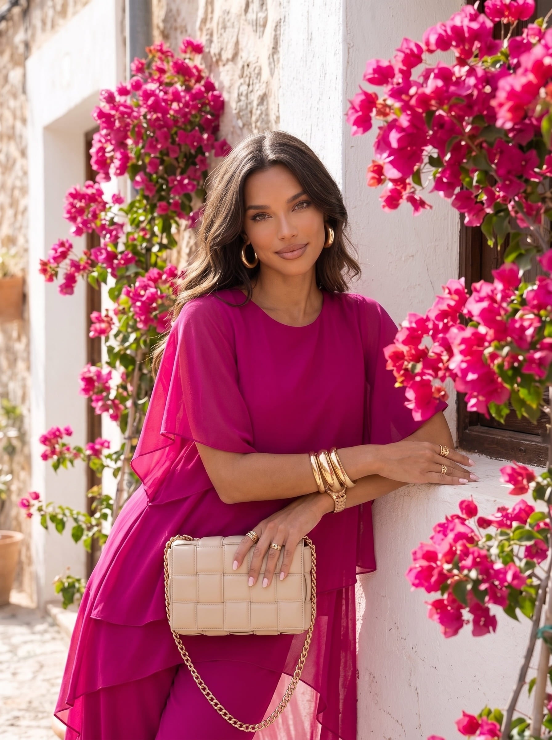 Andrea | Conjunto Elegance – Edición Verano Rojo