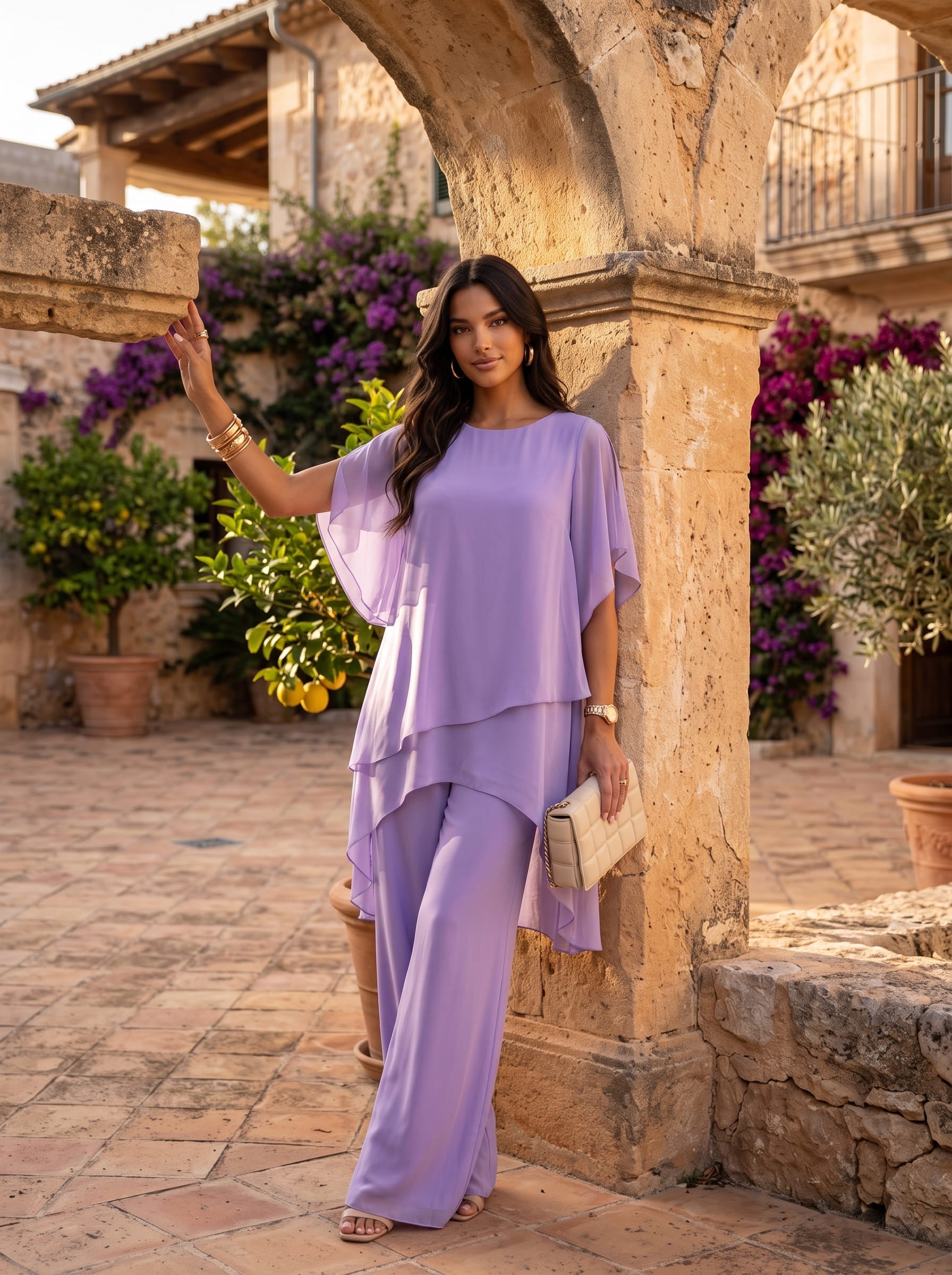 Andrea | Conjunto Elegance – Edición Verano Rojo